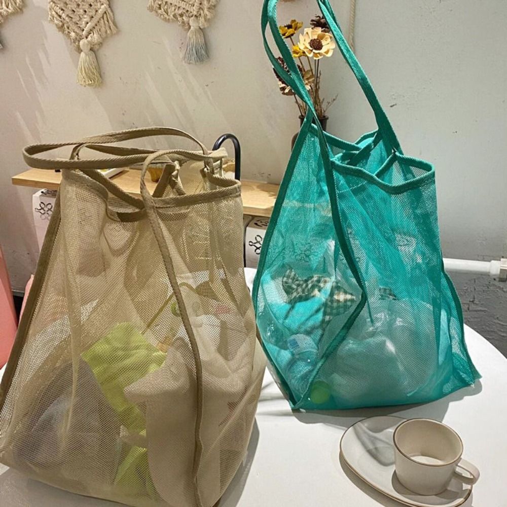 Mesh Beach Bag Lightweight, Br - Tote Bag Beach recension och pris