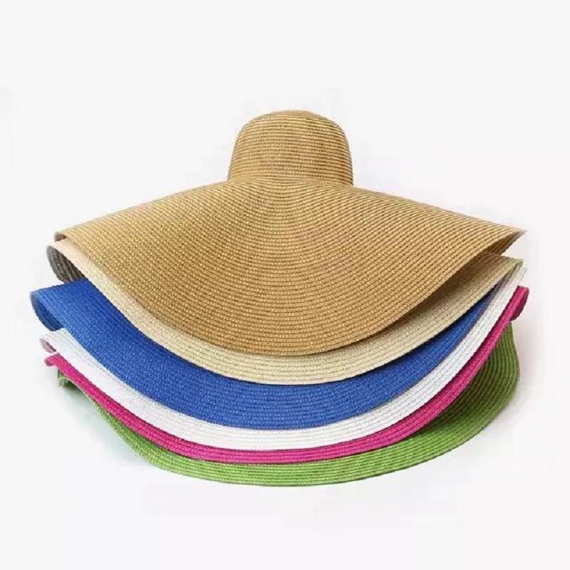 Oversized Beach Straw Hats for - Hat Floppy Wide recension och pris