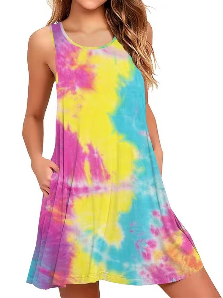 9XL Plus Size Sundress Loose F - Romper Floral Print recension och pris