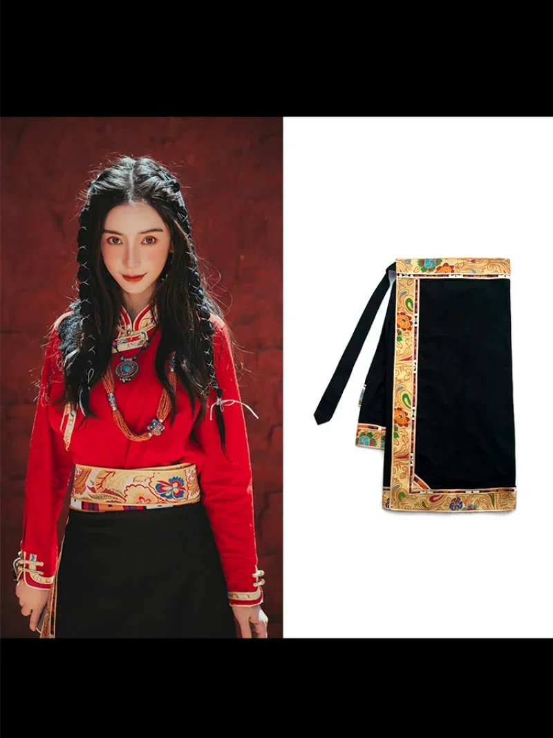 Traditional Tibetan Dress Wrap - Linen Dress Wrap recension och pris