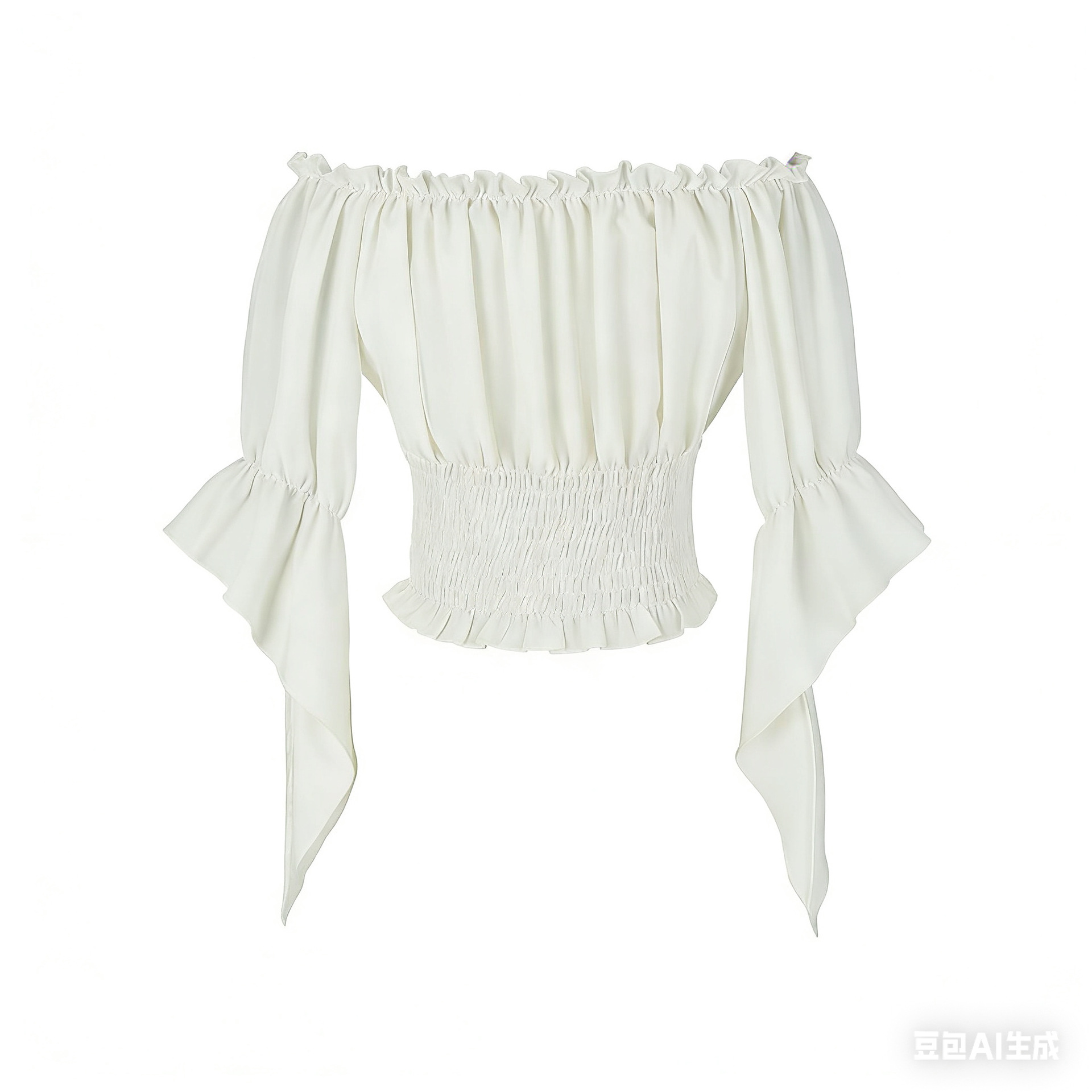 Renaissance Medieval Aristocra - Blouse Off Shoulder recension och pris