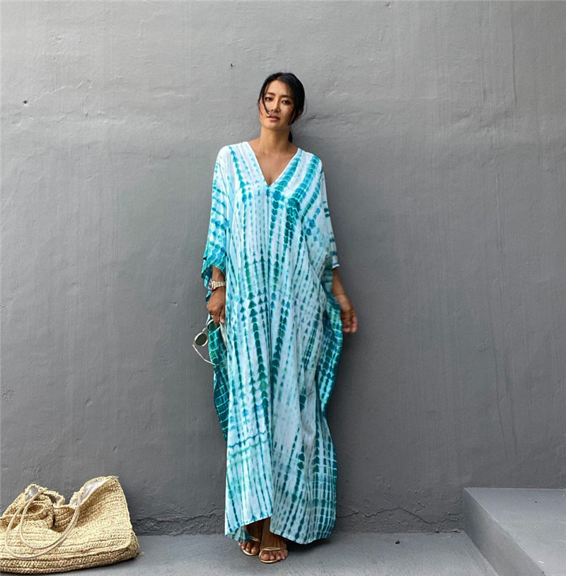 Plus Size Women Beachwear Long - Cover Up Kaftan recension och pris
