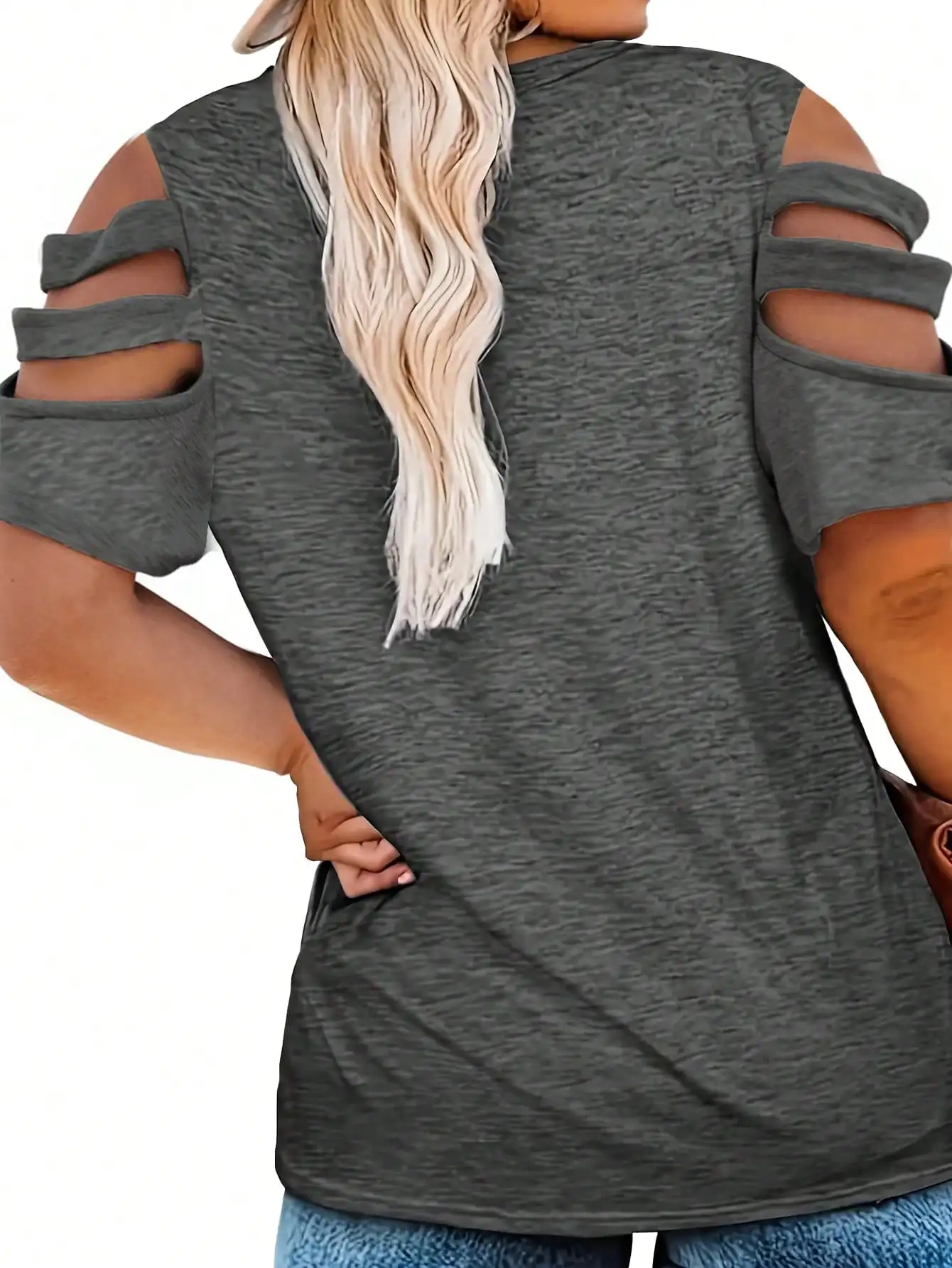 Women Fashion Plus Size 1XL-5X - Blouse Off Shoulder recension och pris