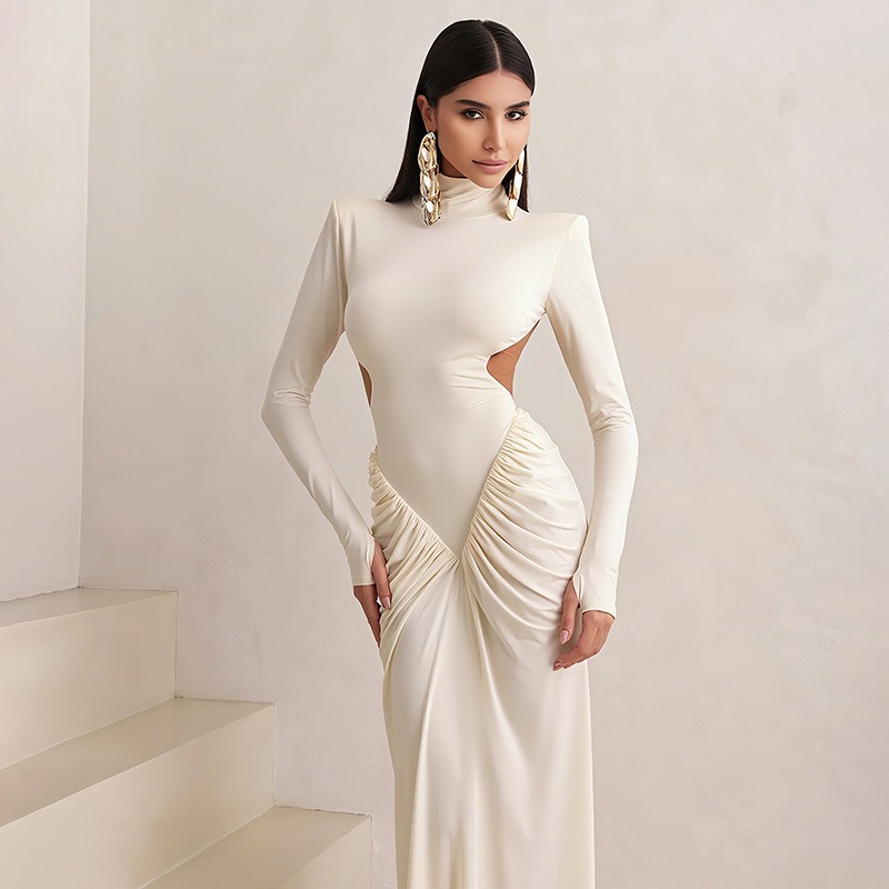 Women Backless Long Dress Turt - Maxi Dress Halter recension och pris