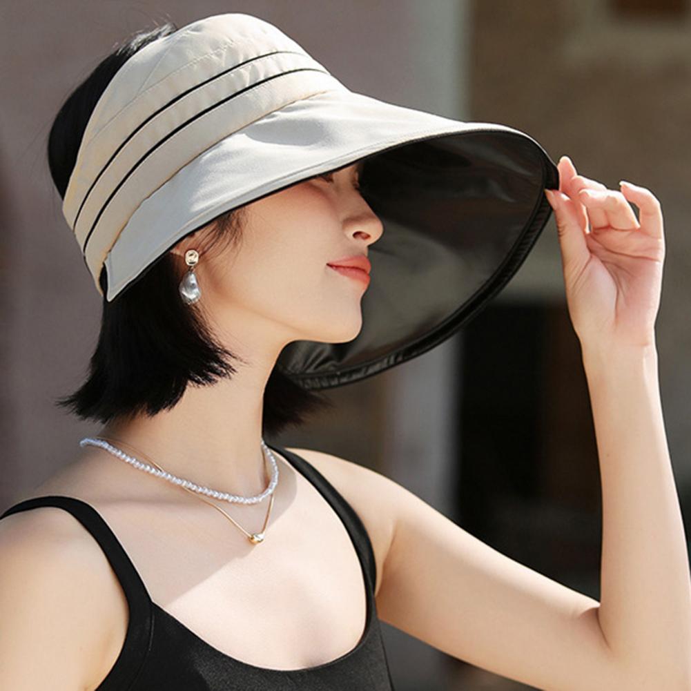 Women Sun Hat with Ponytail Ho - Hat Floppy Wide recension och pris