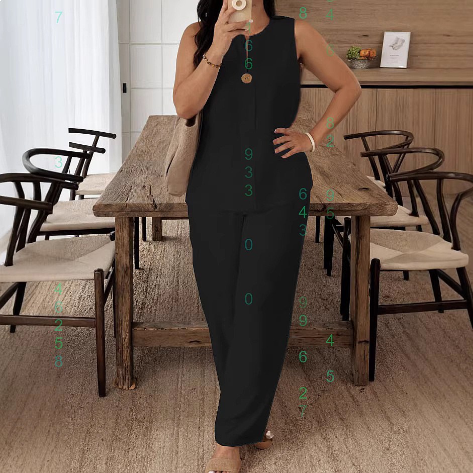 Comfortable Loose Top Wide Leg - Linen Pant Wide recension och pris