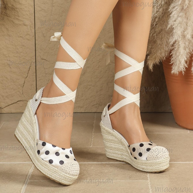 2026 New Spring Summer Women's - Wedge Espadrille Women recension och pris
