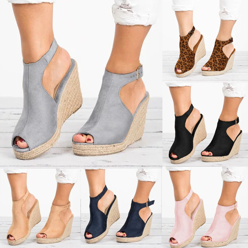 Heeled Sandals for Women Summe - Wedge Espadrille Women recension och pris