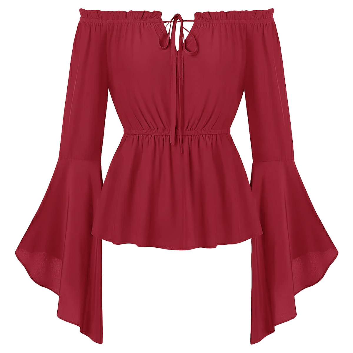 Off Shoulder Medieval Costume  - Blouse Off Shoulder recension och pris
