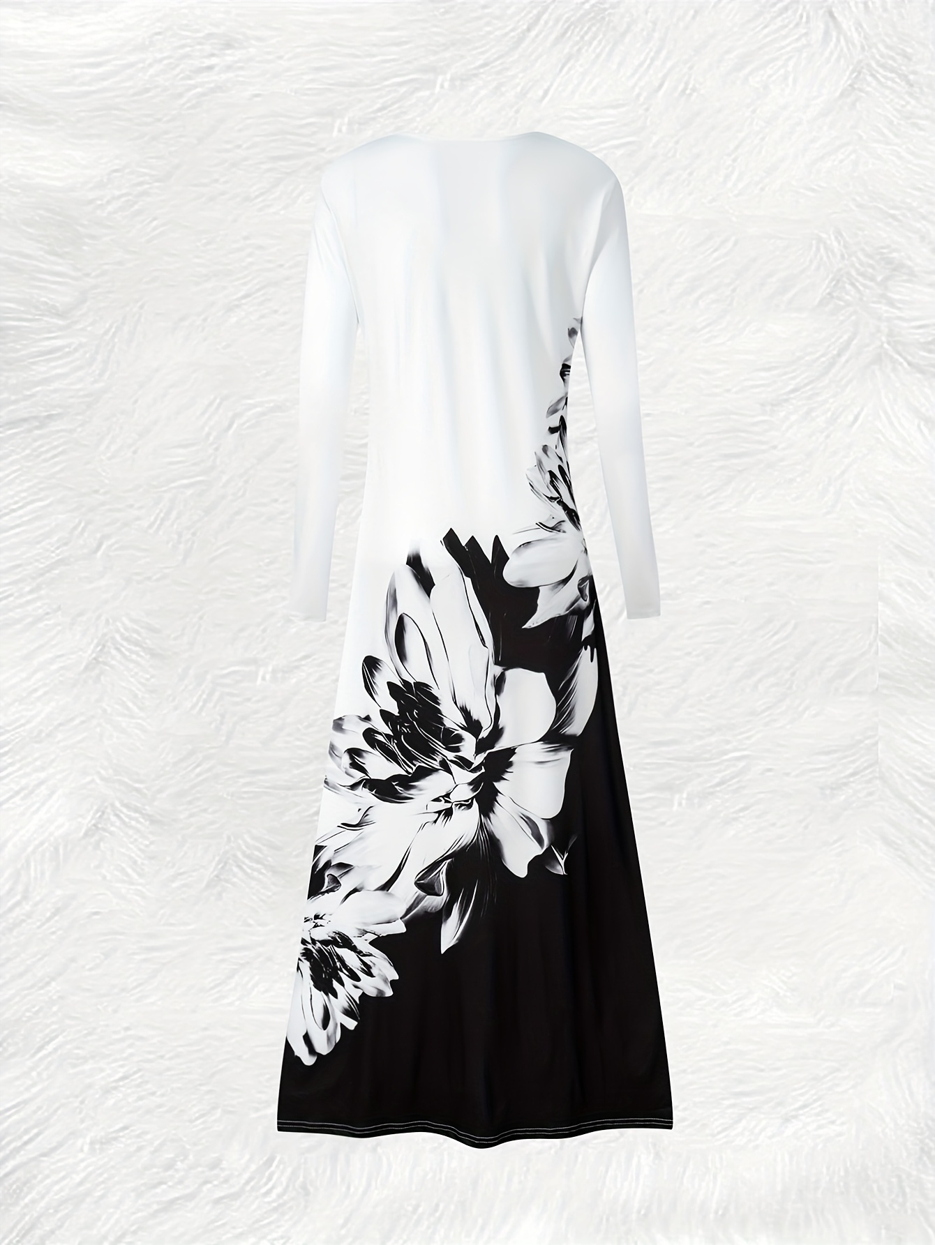 Women's Long Sleeve Floral Pri - Midi Skirt Floral recension och pris