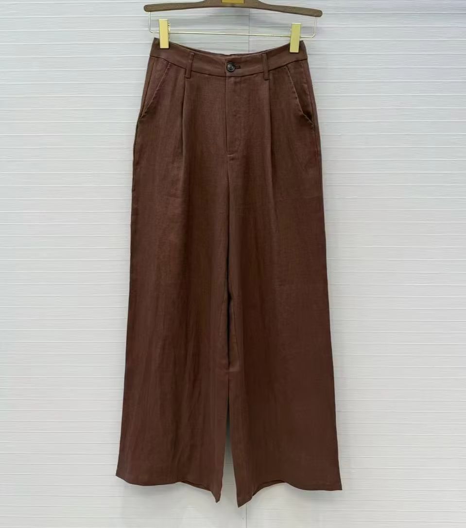 Old Man Qian's linen casual tw - Linen Pant Wide recension och pris