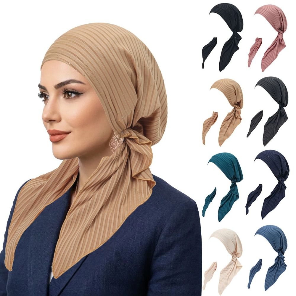 Trendy Stretch Fabric Pre-Tied - Headband Summer Knit recension och pris