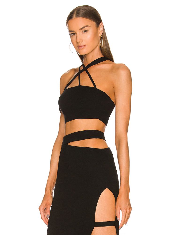 Women's Bandage Suit 2022 Summ - Crop Top Crochet recension och pris
