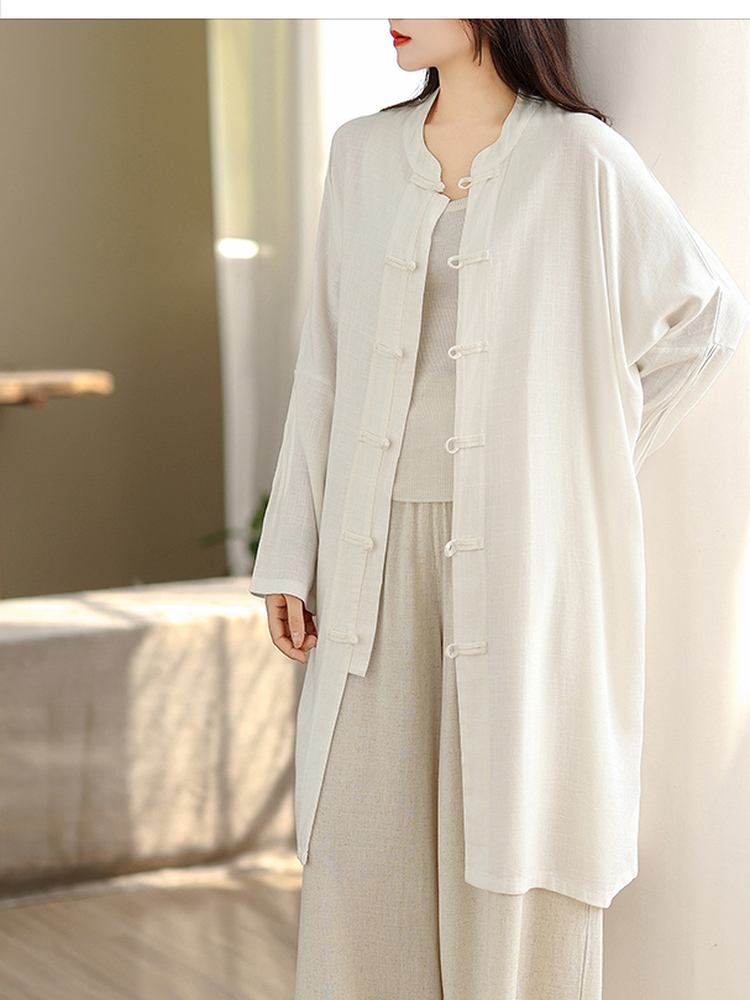 Women's Cotton Linen Shirt Wid - Linen Pant Wide recension och pris