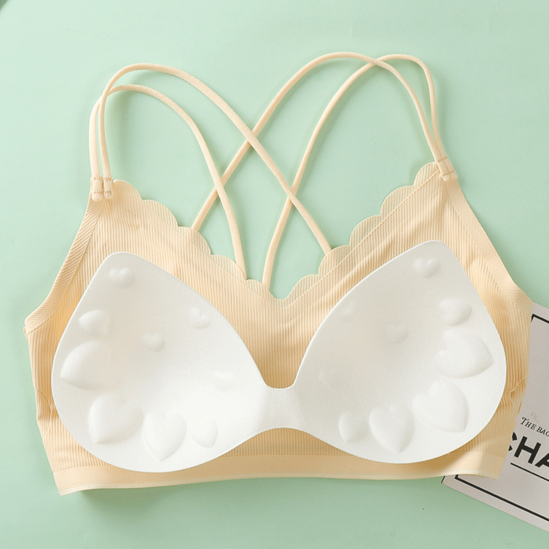 3D Sexy Lingerie Seamless Spor - Bralette Triangle Set recension och pris