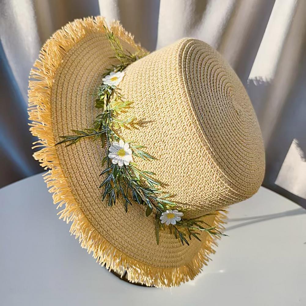 Sun Hat Wide Brim Floppy Straw - Hat Floppy Wide recension och pris