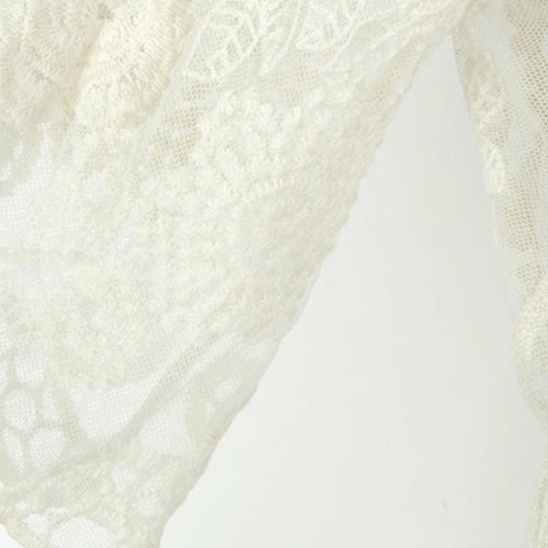 Women Lace Open Front Kimono C - Kimono Sheer Floral recension och pris