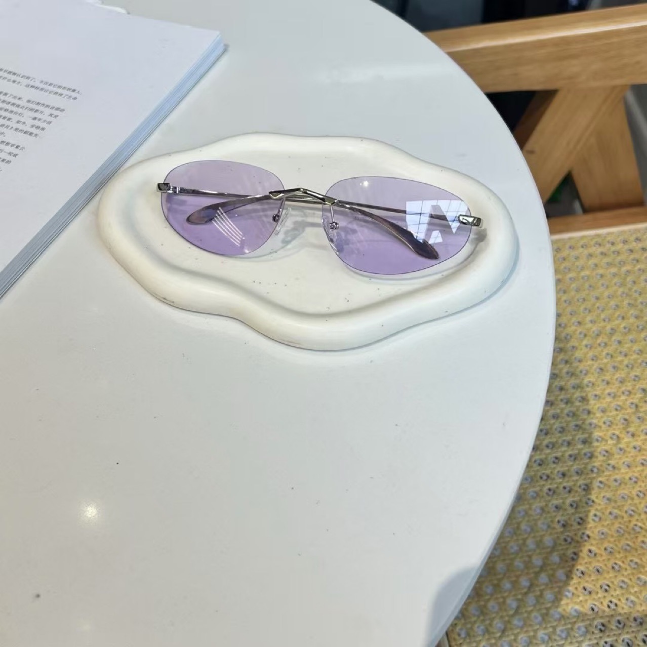 UV400 Rimless Shades, Cat Eye  - Sunglasses Cat Eye recension och pris
