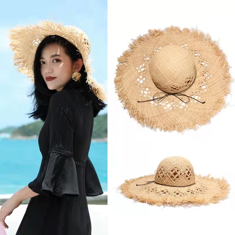 New Women Summer Natural Raffi - Hat Floppy Wide recension och pris