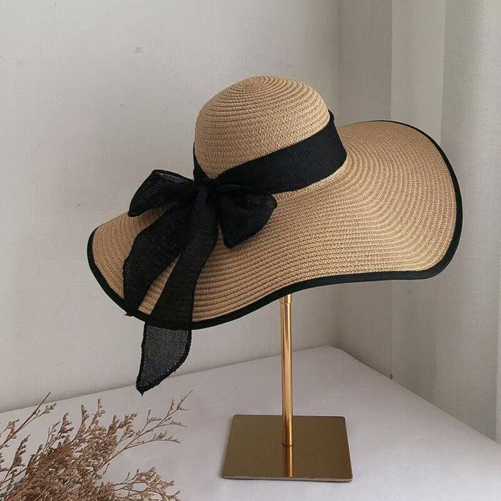 Women Summer Wide Brim Straw H - Hat Floppy Wide recension och pris