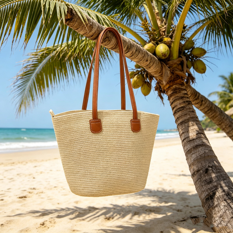CLAREGQI  Women's Solid Color  - Tote Bag Beach recension och pris