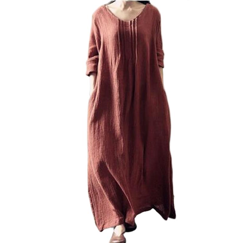 2025 Cotton Linen Vintage Full - Linen Dress Wrap recension och pris