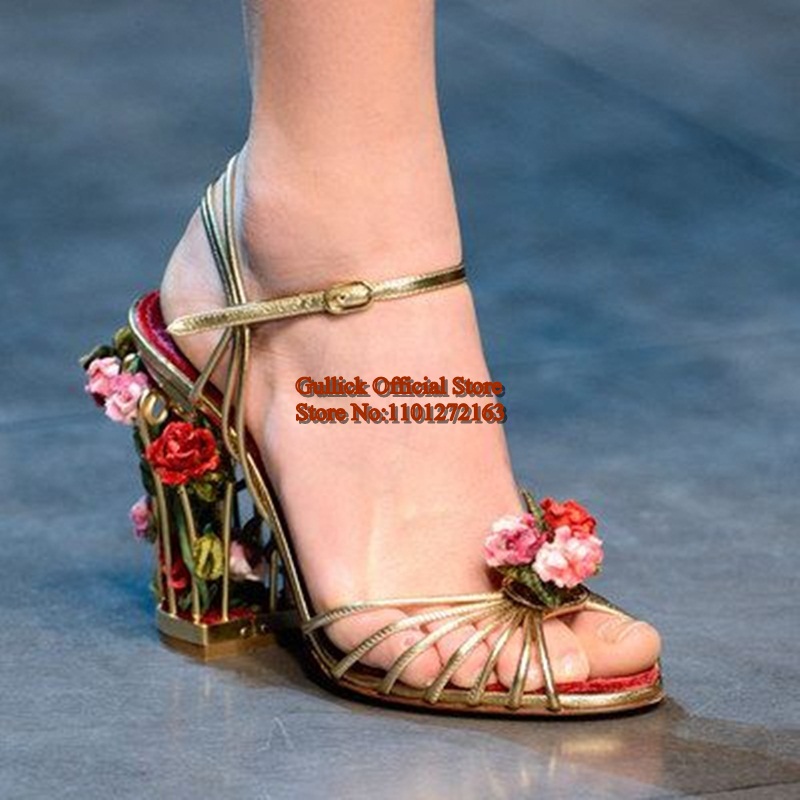 Luxury Bird Cage Women Sandals - Sandal Strappy Heeled recension och pris