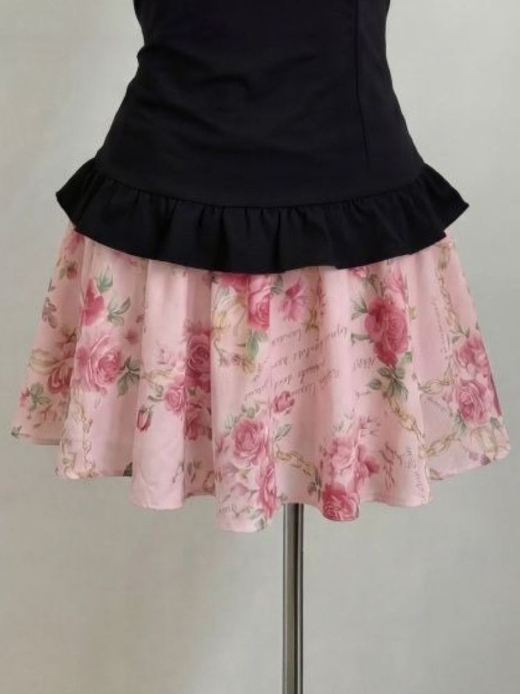 Women's Sweet Floral Print Two - Romper Floral Print recension och pris