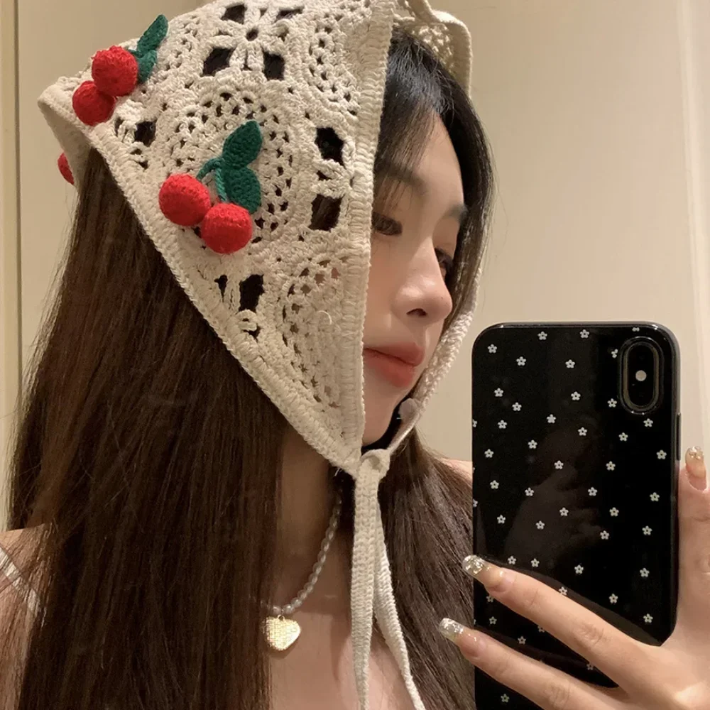 Sweet French Pastoral Style Tr - Headband Summer Knit recension och pris