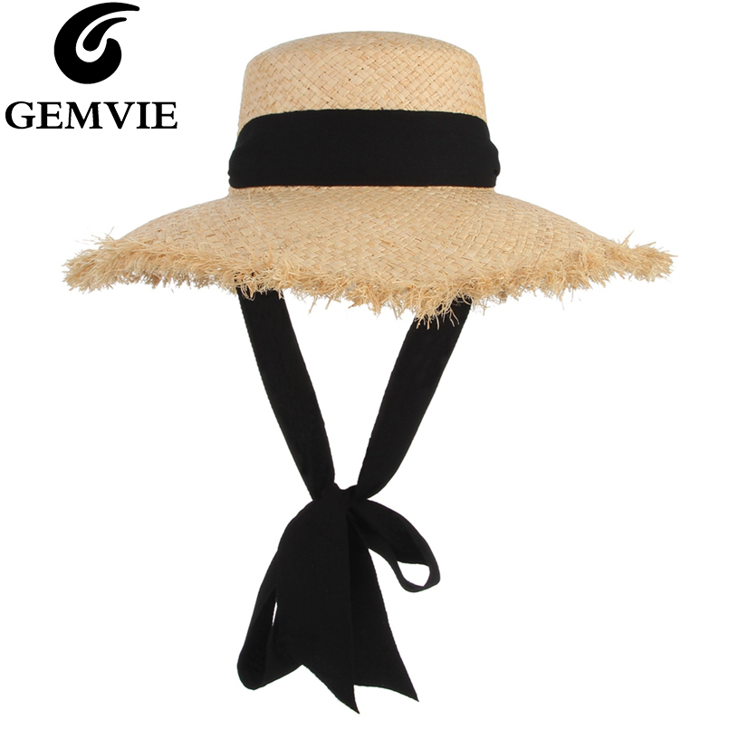 GEMVIE Handmade Weave Raffia S - Hat Floppy Wide recension och pris