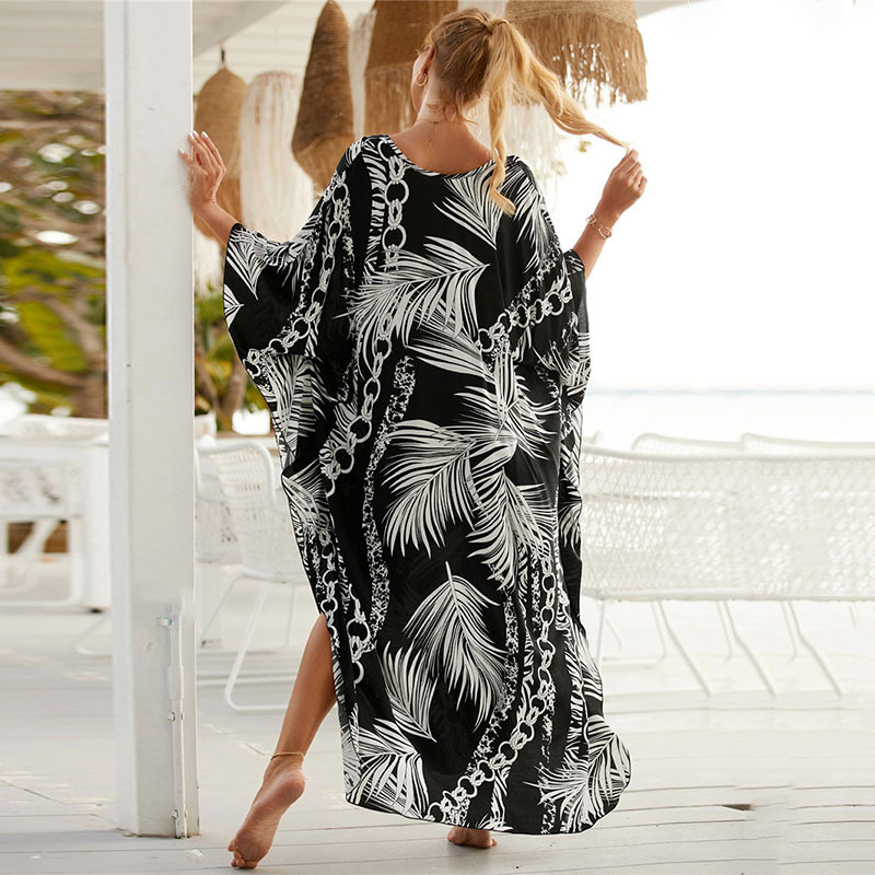 Women's Plus Size Animal Print - Cover Up Kaftan recension och pris