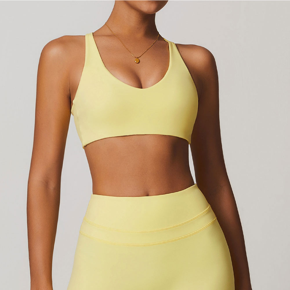 JUREN Sports Bra Women Fitness - Bralette Triangle Set recension och pris