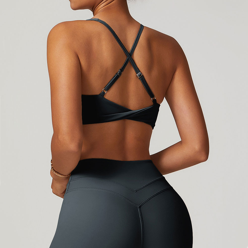 JUREN Sports Bra Women Fitness - Bralette Triangle Set recension och pris