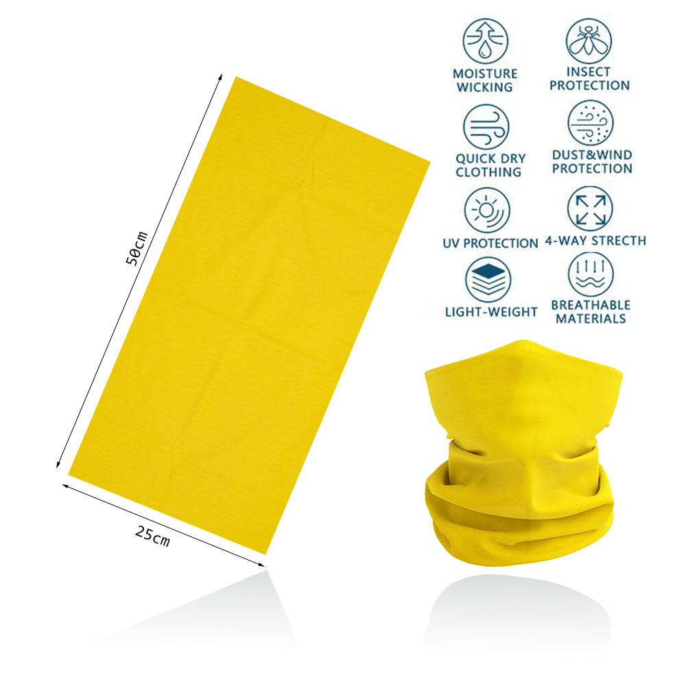 Yellow Multifunction Cycling N - Headband Summer Knit recension och pris