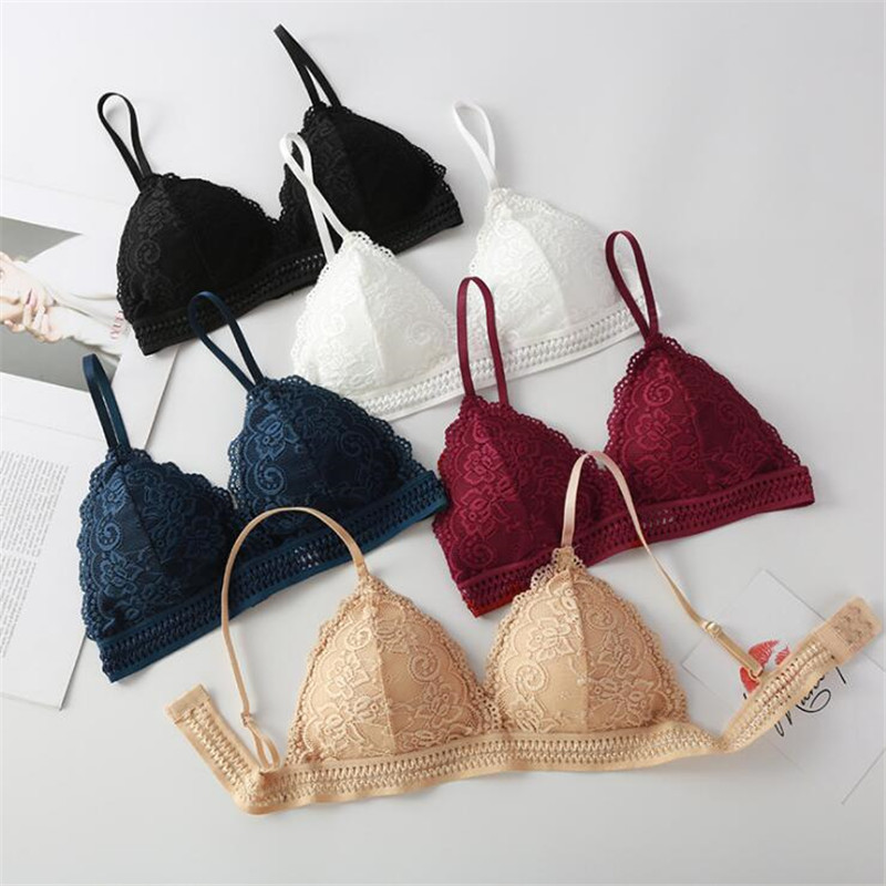 2026 Women's Bra New French Tr - Bralette Triangle Set recension och pris