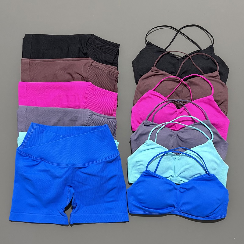 2 Piece Vision Gym Set Women Y - Crop Top Crochet recension och pris