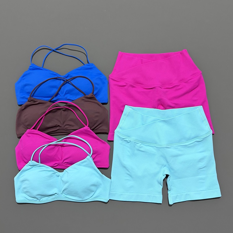 2 Piece Vision Gym Set Women Y - Crop Top Crochet recension och pris