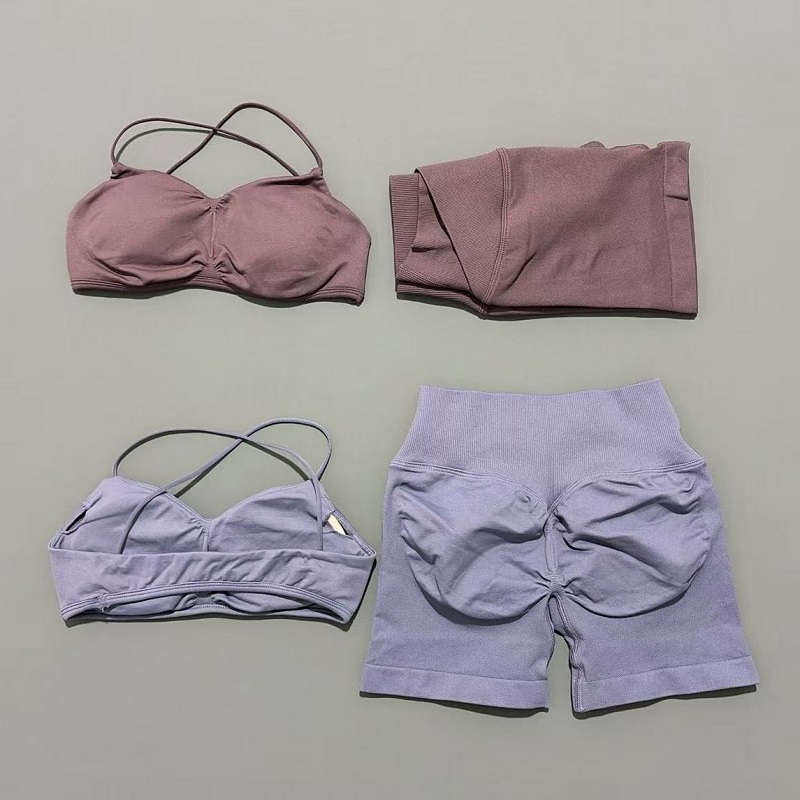 2 Piece Vision Gym Set Women Y - Crop Top Crochet recension och pris