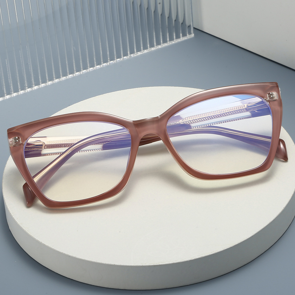 Cat Eye Large Frame Anti Blue  - Sunglasses Cat Eye recension och pris