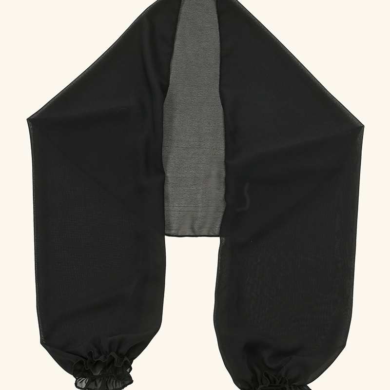 Solid Color Chiffon Shawl Summ - Blouse Off Shoulder recension och pris
