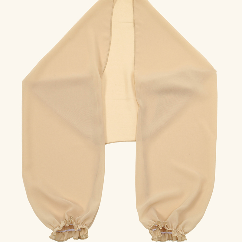 Solid Color Chiffon Shawl Summ - Blouse Off Shoulder recension och pris