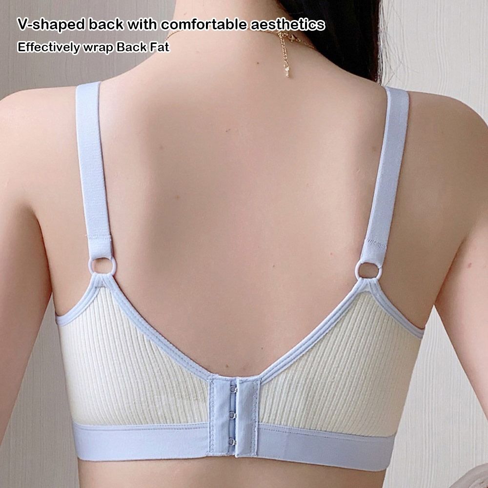 Fashion Double Buckle Nursing  - Bralette Triangle Set recension och pris