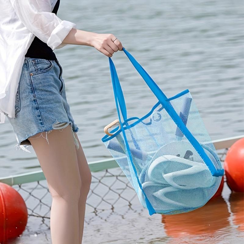 Multicolor Swimming Large Mesh - Tote Bag Beach recension och pris