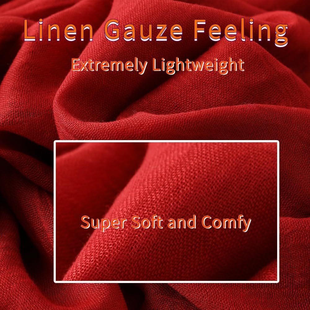 Lightweight Gauze Linen Feelin - Linen Dress Wrap recension och pris